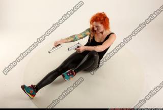 Zora Dual Pistols Pose 1